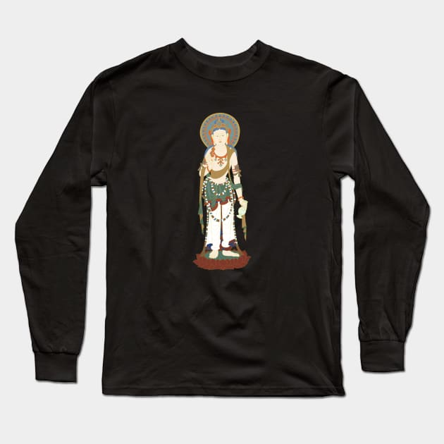 bodhisattva Long Sleeve T-Shirt by cutequokka